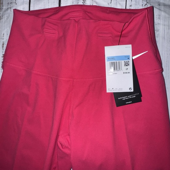 NWT Women's Nike Zenvy Gentle-Support High-Waisted 7/8 Leggings M MSRP $100 - Picture 2 of 6